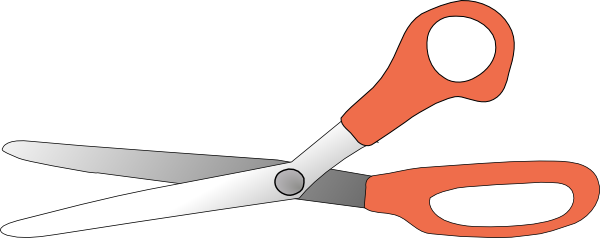 Scissors Open Clip Art - vector clip art online ...