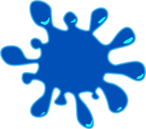 Water splash clipart png