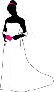 Bride And Groom Clipart Black And White - Free ...