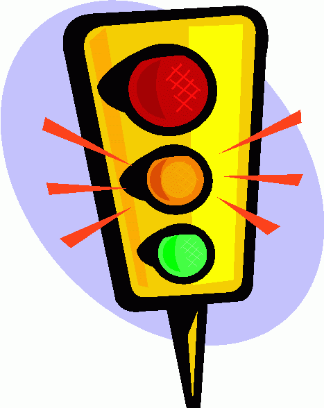 Amber Traffic Light - ClipArt Best