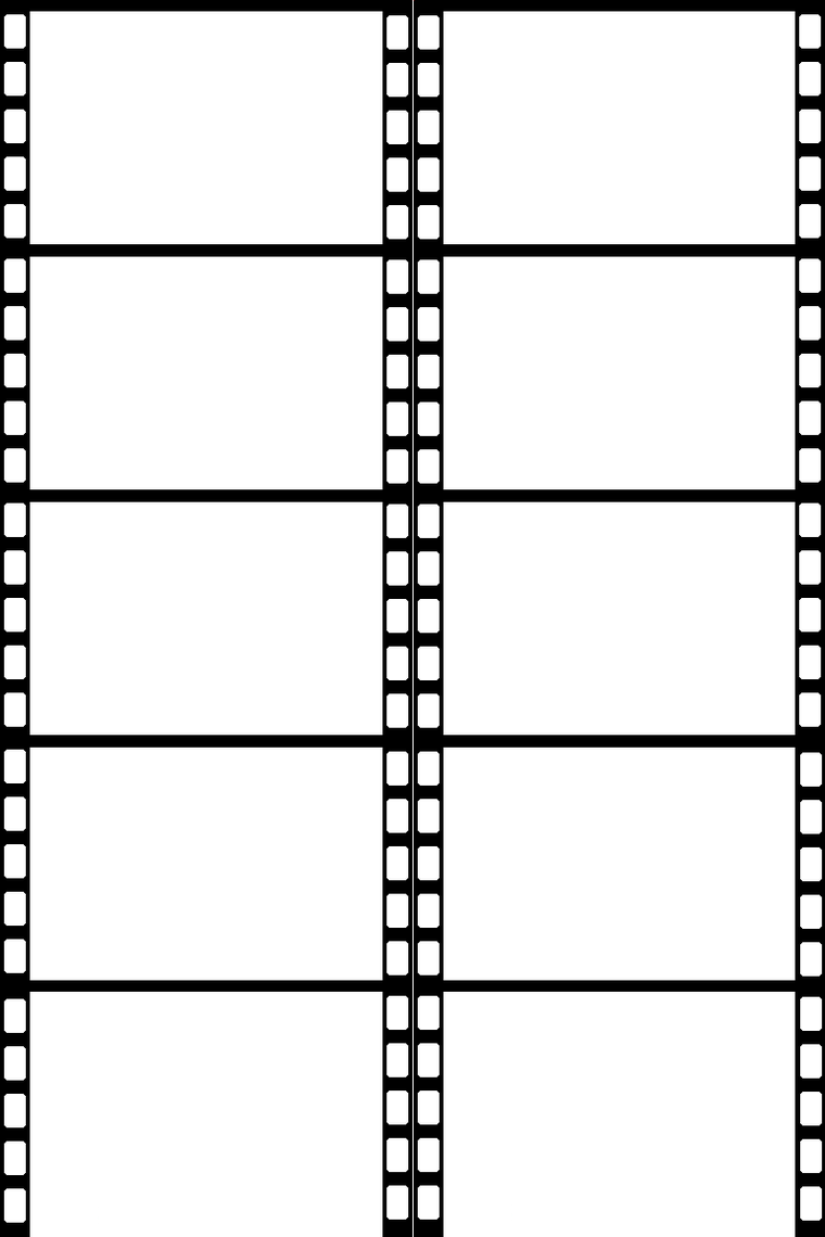 Film Strip Template Png Clipart - Free to use Clip Art Resource