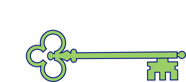 Skeleton key clipart outline png