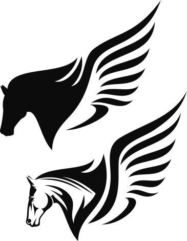 Pegasus Clip Art, Vector Images & Illustrations