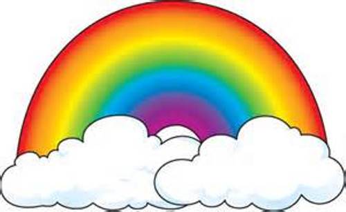Rainbow color clipart - ClipartFox