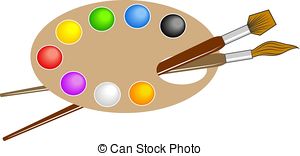 Art Palette Clip Art - Tumundografico