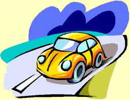 Car Driving Down The Road Clip Art - ClipArt Best