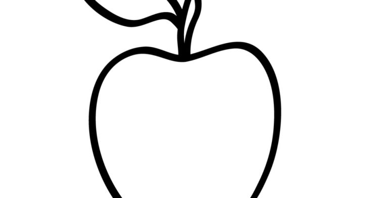The Cool Coloring Page Of Apple - domaine-patrick-hudelot