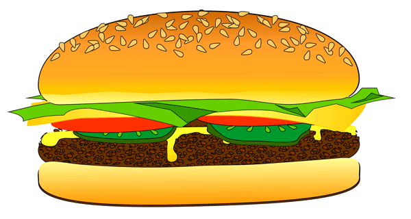 Hamburger Cartoon - ClipArt Best