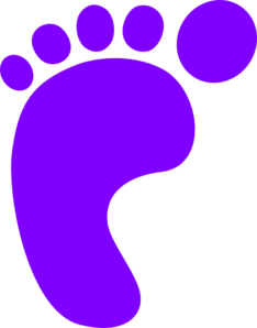 Footprint images clip art