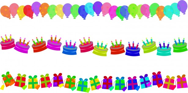 Birthday Border Edges Free Stock Photo - Public Domain Pictures