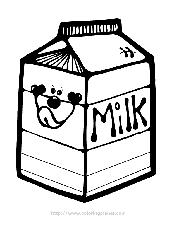 Dairy Coloring Page - AZ Coloring Pages