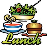 Funny Potluck Lunch Clipart