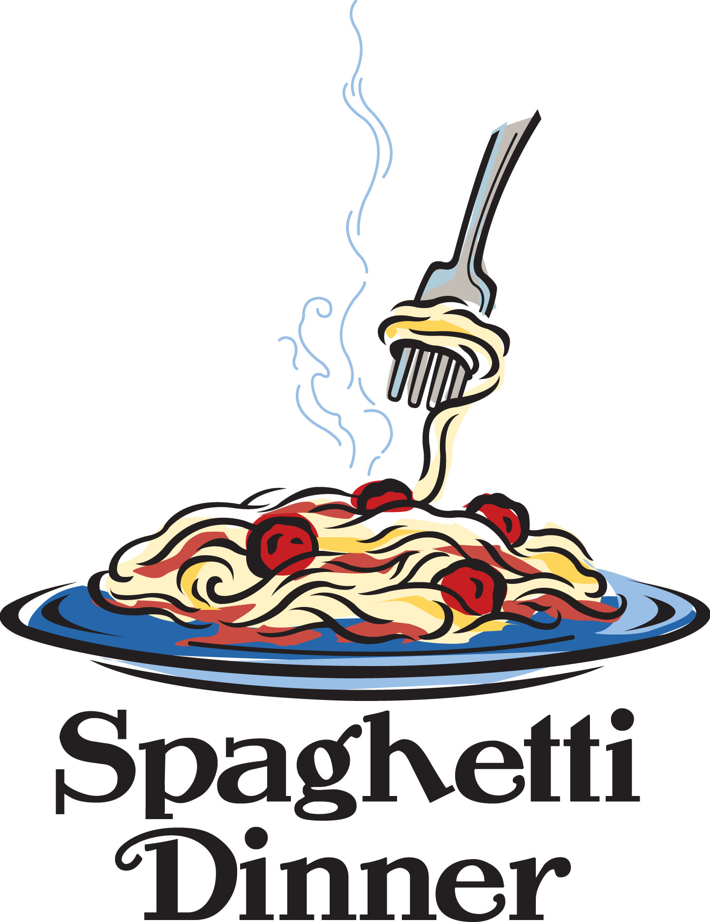 Clipart spaghetti and meatballs