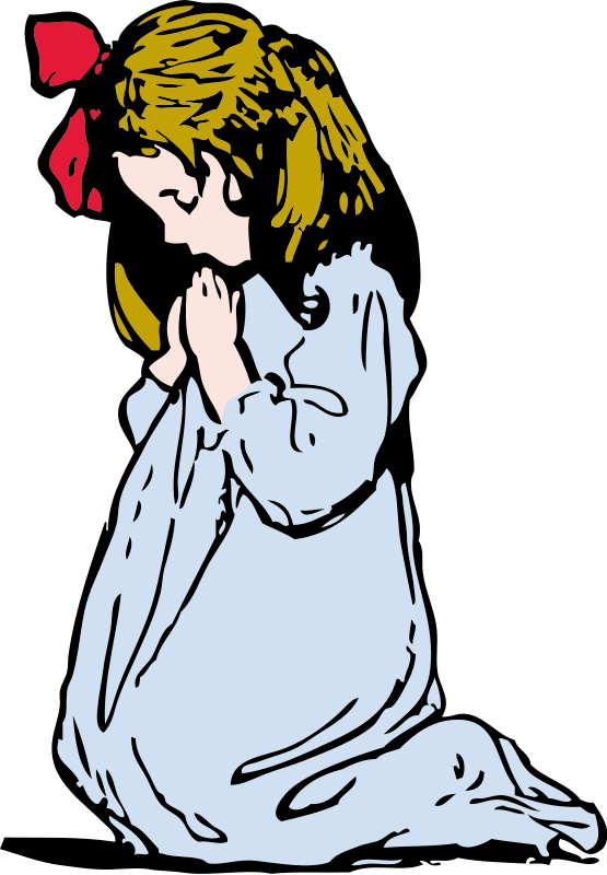 Christian Prayer Clipart