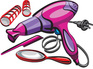 11+ Beautician Tools Clipart