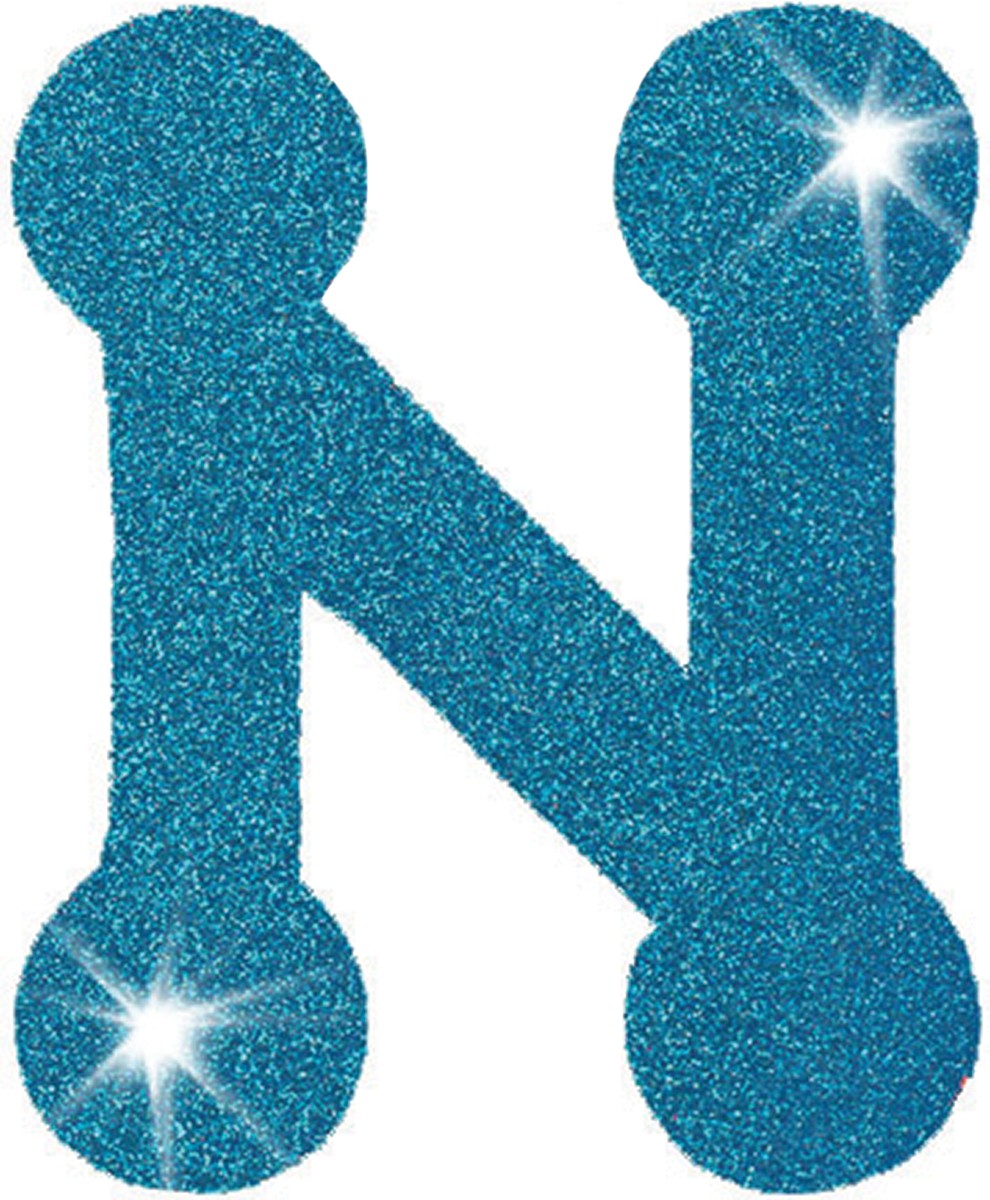 Glitter alphabet clipart