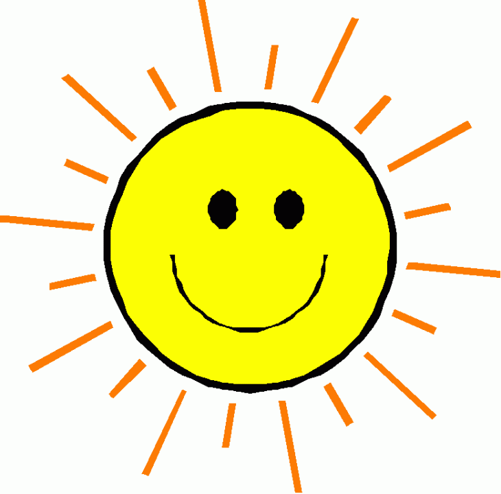 Clipart of sunshine