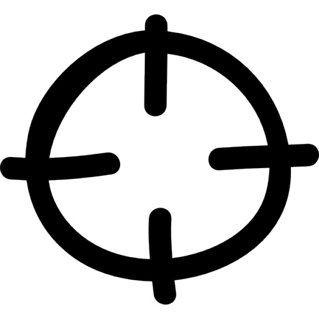Ziel Hand gezeichnet Kreis | Download der kostenlosen Icons