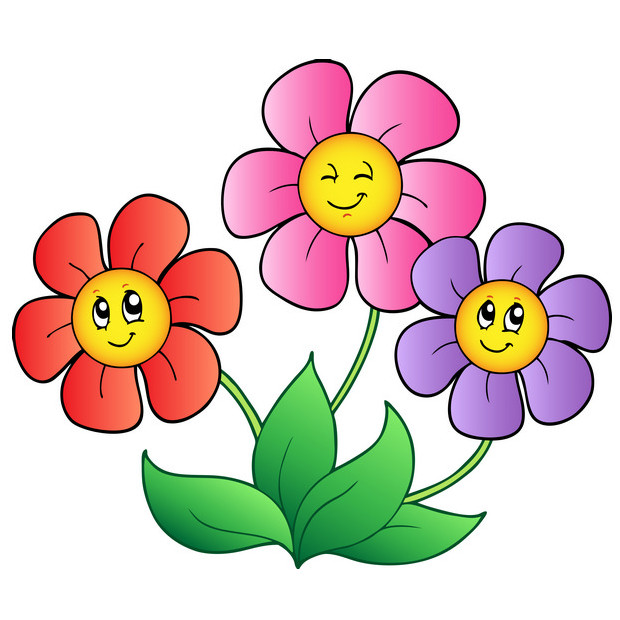 A Cartoon Flower | Free Download Clip Art | Free Clip Art | on ...