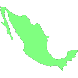 Mexico clipart map