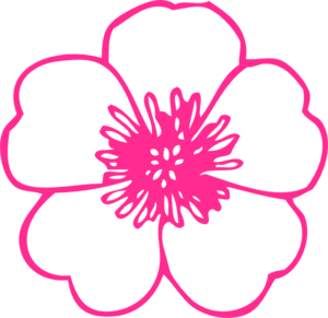 78+ Small Pink Flowers Clipart