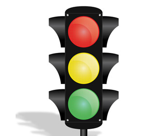 Traffic Light PowerPoint Slide - Templateswise.com