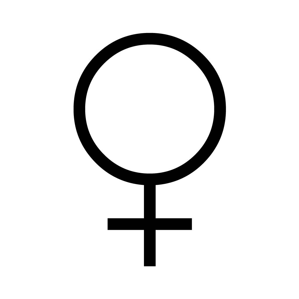 Girl symbol clipart