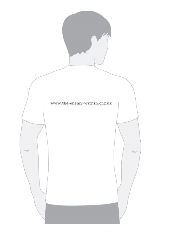 Unisex White T-shirt | Still The Enemy Within