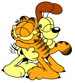 two friends hugging cartoon
