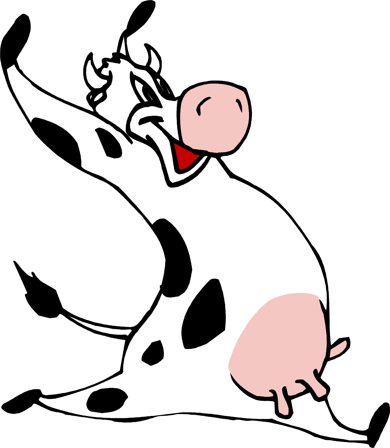 deviantART: More Like Cartoon Cow PNG + PSD by
