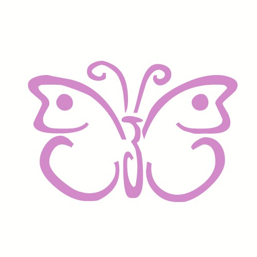 cute Butterfly Vinyl Decal Sticker