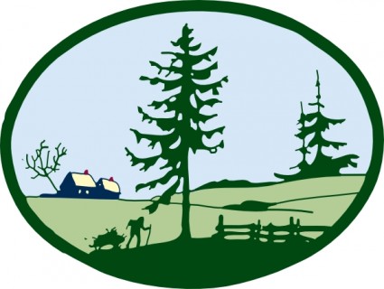 Country Scene clip art Vector clip art - Free vector for free download