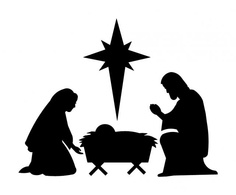 Nativity Silhouette Clipart