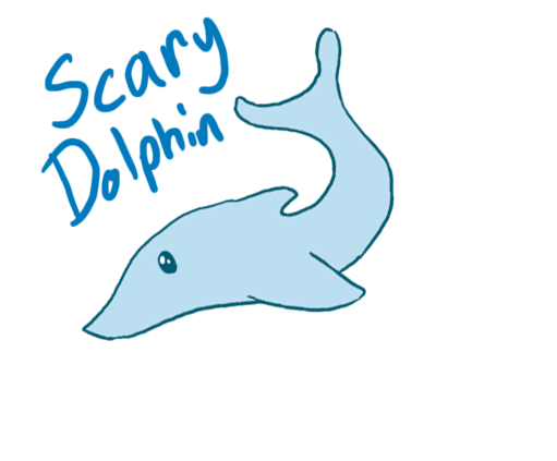 Scary Dolphin by SDevilHeart on DeviantArt