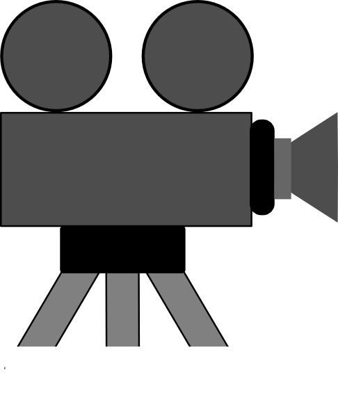 Old Movie Camera Clipart