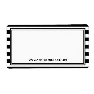 Black And White Striped Cards | Zazzle