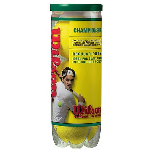 Wilson Championship Extra Duty Tennis Balls - 1 Can of 3 Balls ...