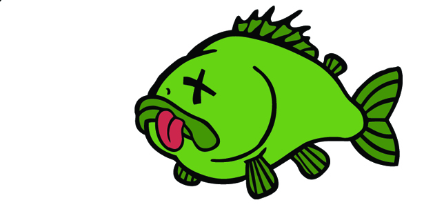 Dead Fish Clipart - Tumundografico