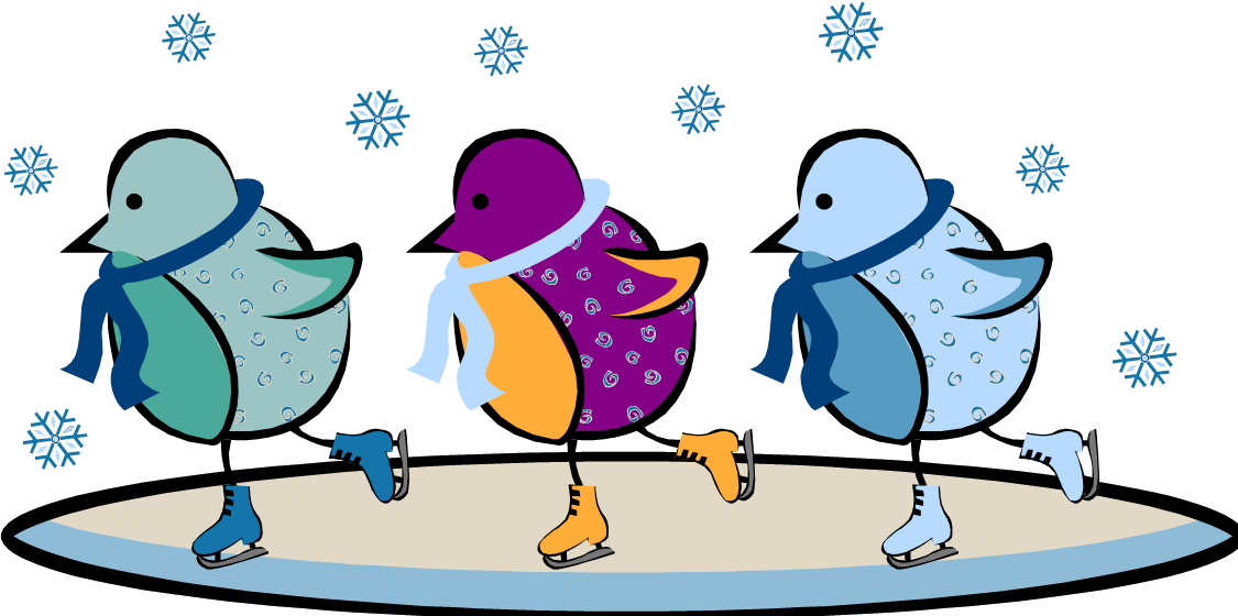 Figure skate clip art