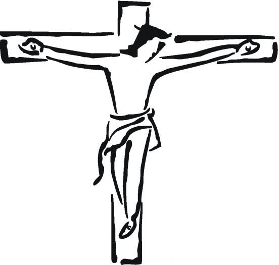 Jesus on the cross coloring page | Super Coloring