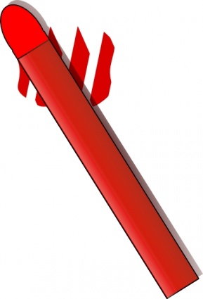 Red Crayon Clip Art - Free Clipart Images