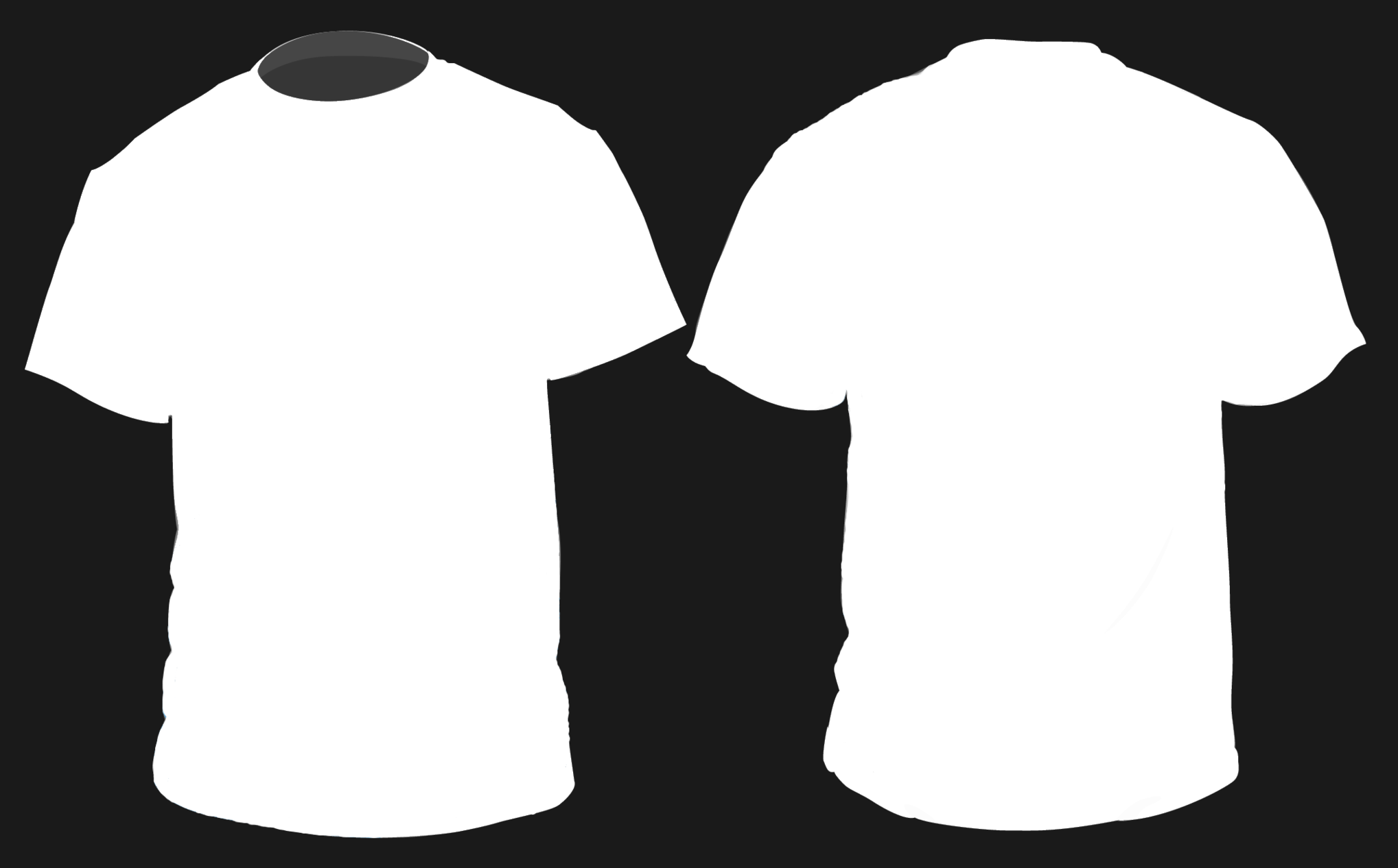 Blank T Shirt Template For Colouring ClipArt Best
