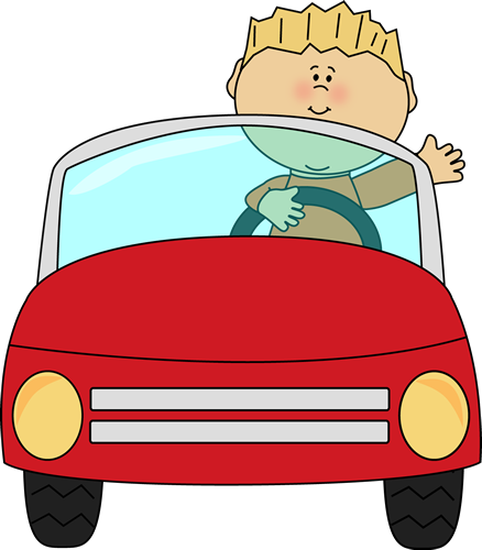 To drive car clipart