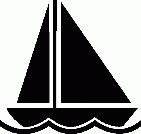 Clip art sail boat