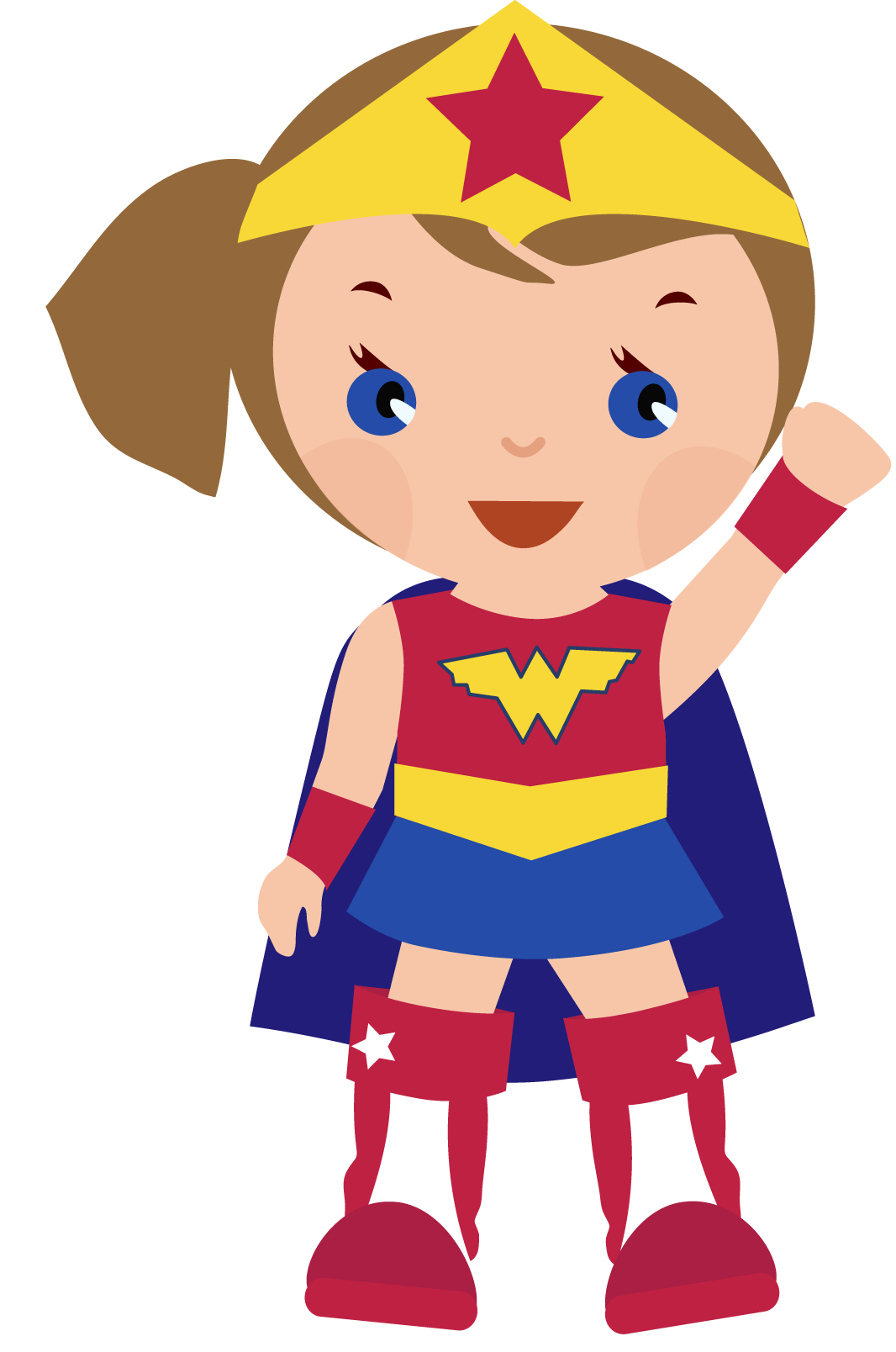 Girl character free clipart