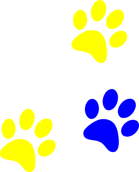 Wildcat Paw Prints | Free Download Clip Art | Free Clip Art | on ...