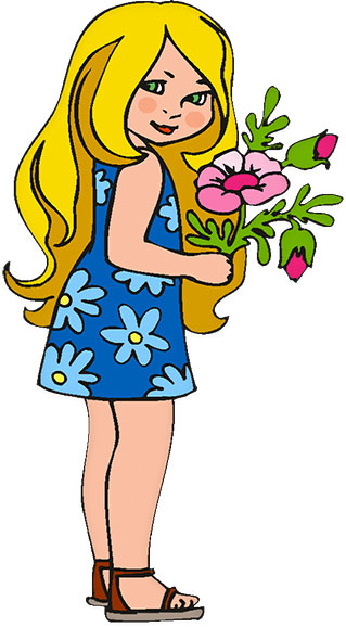 Flower Girl Bouquet Clip Art – Clipart Free Download
