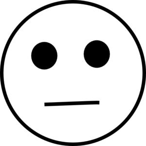 Sad face unsure smiley face clip art at vector clip art online ...