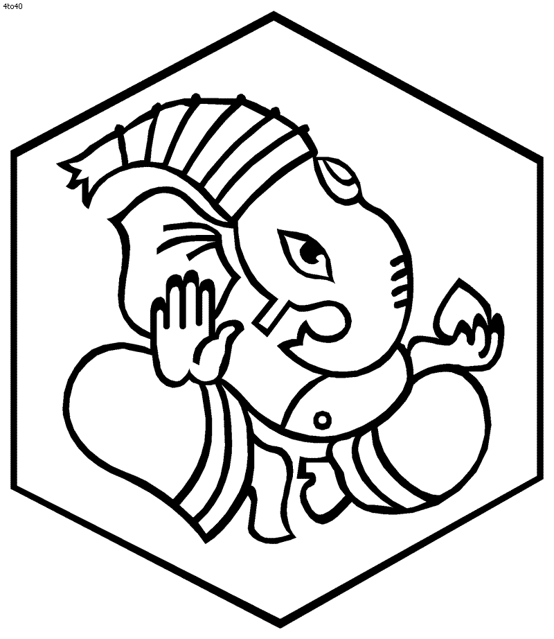 Ganesha Drawing Book - ClipArt Best
