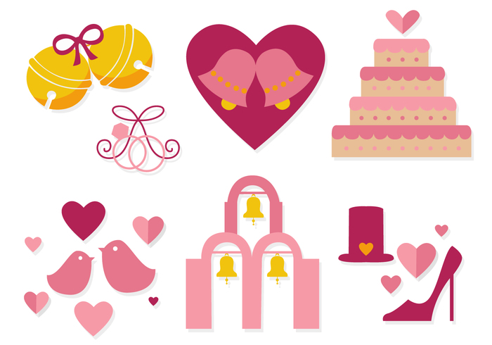 Free Wedding Bells Vector - Download Free Vector Art, Stock ...